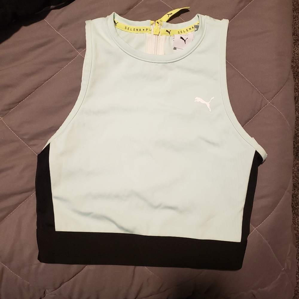 Puma high neck sports bra